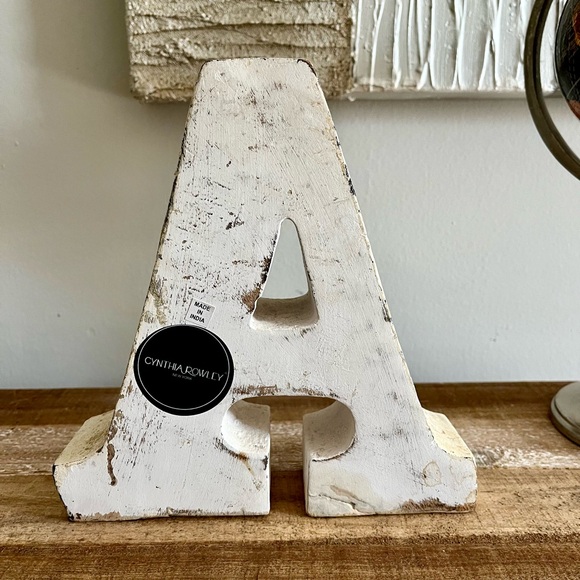 Rustic Decorative Letter A - Picture 2 of 2